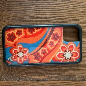 Wildflowers Red and Orange Floral Phone Case
